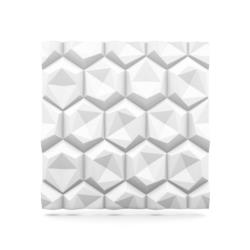 Panel 3D - hexagon/ 6 opakowanie 2x60x60cm/