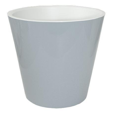 London 330 mm /16L (karton 4 szt) Doniczka plastikowa z osłonką, na kółkach, szary