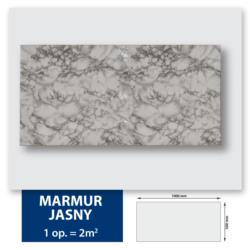 Panel ścienny marmur jasny 100x50/26 84173945