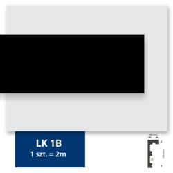 Listwa karniszowa LK-1B/8 czarna 84242220