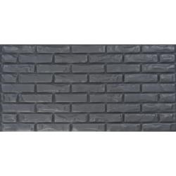 Panel dekoracyjny BRICK ANTRACYT, 100 x 50 cm (4 szt. / 2 m2)