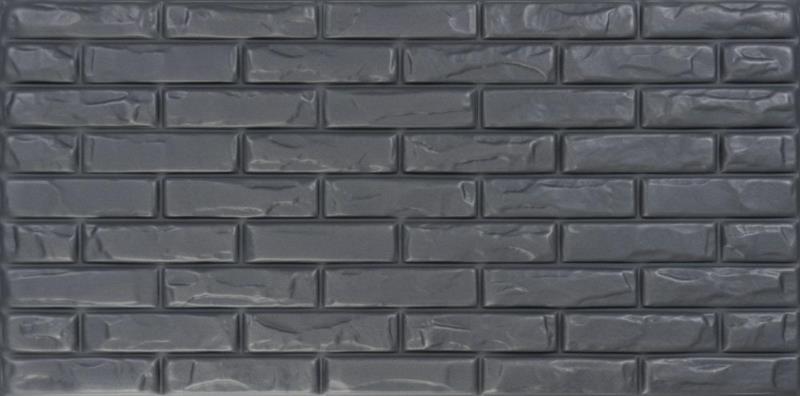 Panel dekoracyjny Brick antracyt/13, 100  x 50 cm, 2m2