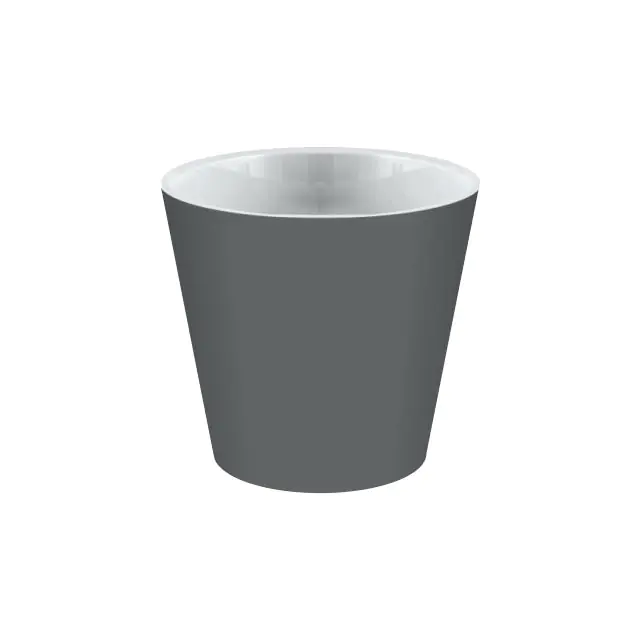 London 330 mm /16L (karton 4 szt) Doniczka plastikowa z osłonką, na kółkach, grafit