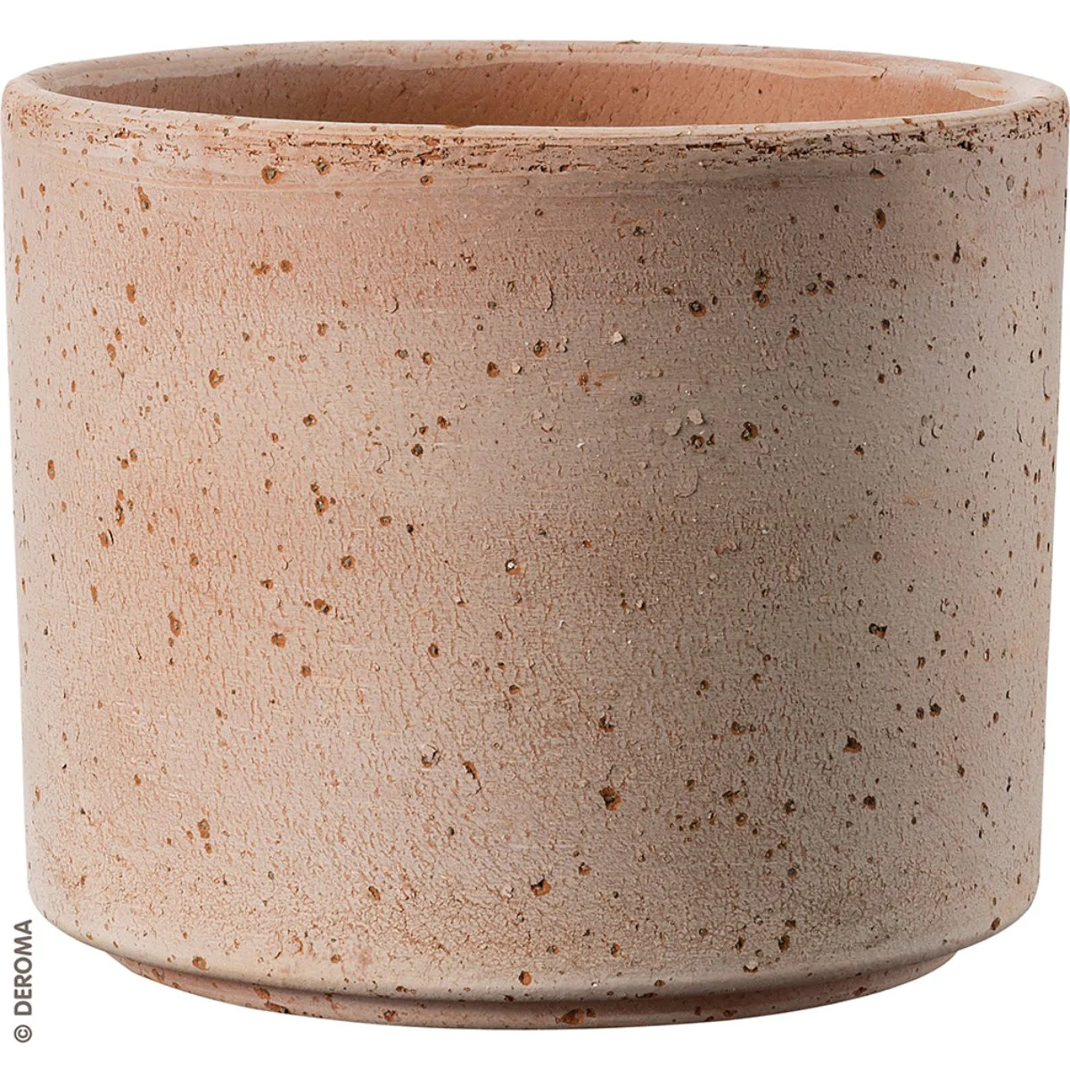 Doniczka/osłonka ceramiczna DEROMA CILINDRO MINI LUNA 11 cm.