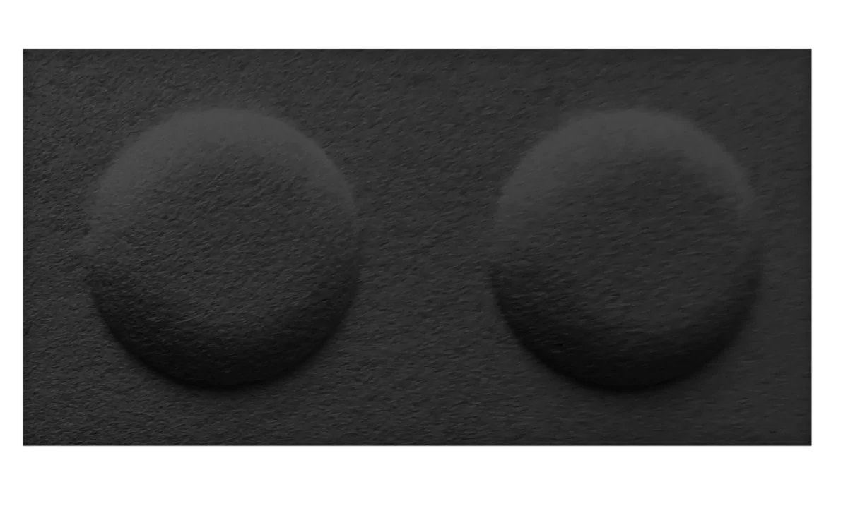 Płytka filcowa w kształcie klocka grafitowa 30x15 (1 szt.)