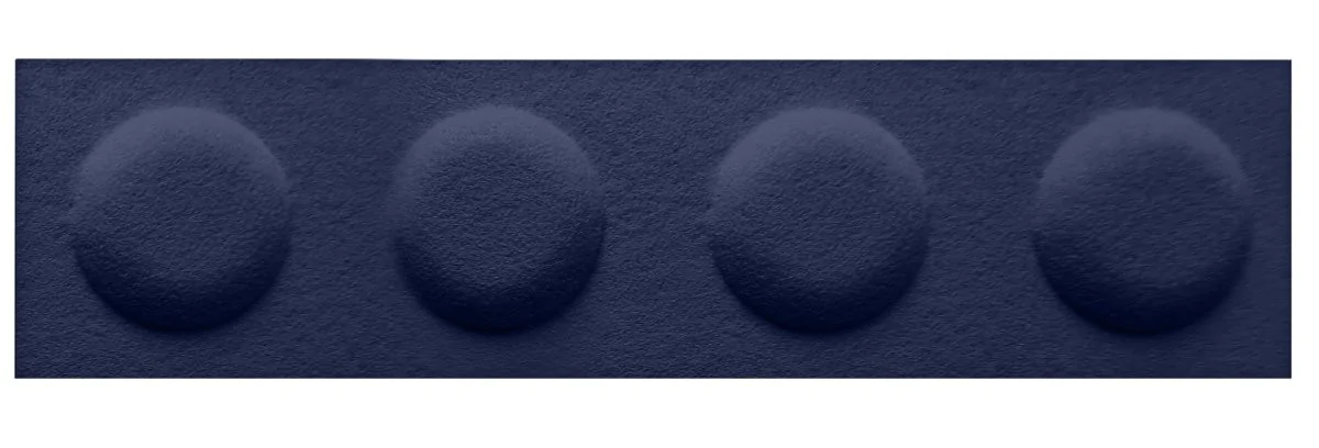 Płytka filcowa w kształcie klocka granatowa 60x15 (1 szt.)